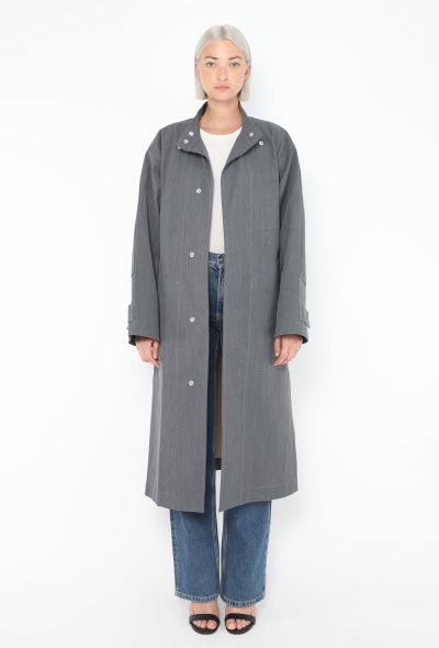 Bottega Veneta 2024 Belted Gabardine Trench - 2 Bottega Veneta 2024 Belted Gabardine Trench - 2
