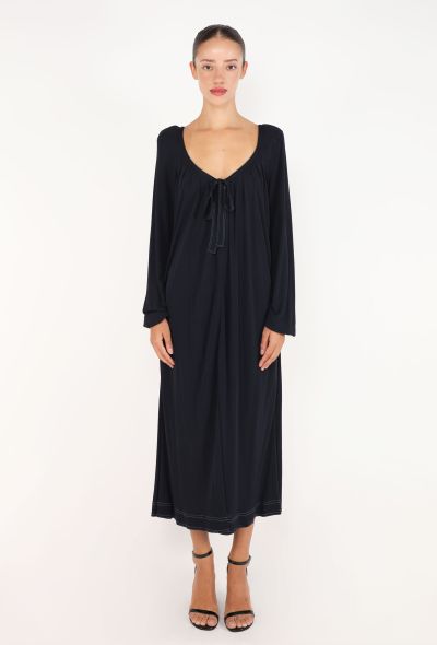Jean Muir Pleated Jersey Dress, 1980s - 2