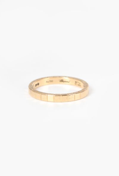 Chopard 18k Yellow Gold Ice Cube Ring - 1 Chopard 18k Yellow Gold Ice Cube Ring - 1