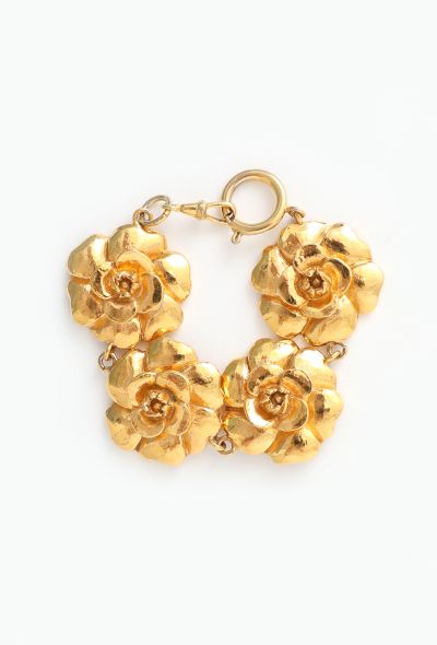 Chanel Early '80s Camélia Flower Bracelet - 1 Chanel Early '80s Camélia Flower Bracelet - 1
