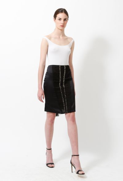                                         S/S 2004 Embellished Skirt -1