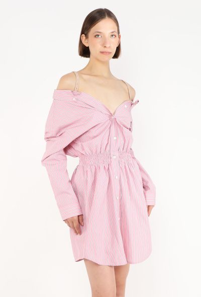 Miu Miu Poplin Off-Shoulder Dress, 2025 - 2