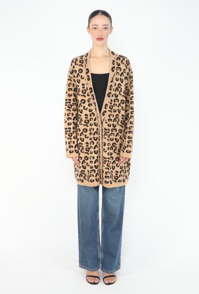 Alaïa ICONIC F/W 1991 Oversized Leopard Cardigan - 1