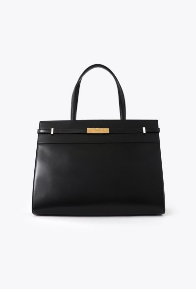 Saint Laurent Black Manhattan Tote Bag - 1