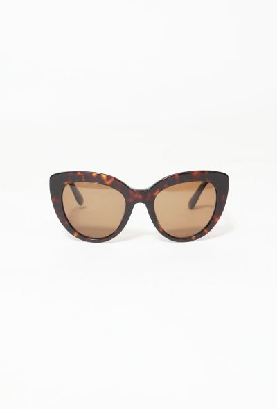 Dolce & Gabbana Tortoiseshell Round Sunglasses - 1