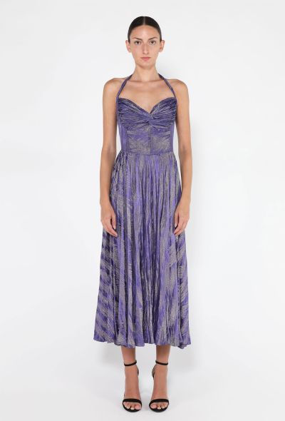 Lamé Halter Evening Dress, 1930s - 1