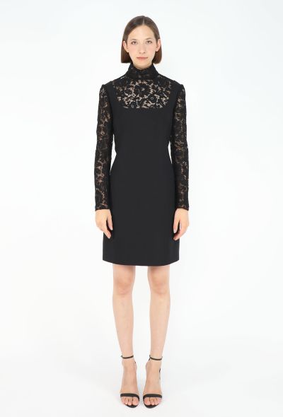 Valentino 2022 Raschell Lace Sheath Dress - 1