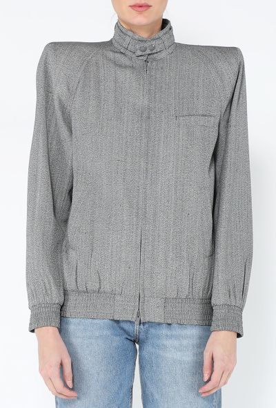 Phoebe Philo 2025 Collection B Lightweight High Neck Jacket - 1