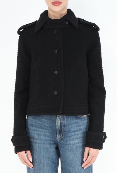 Balenciaga FW 2003 Textured Swing Jacket - 1