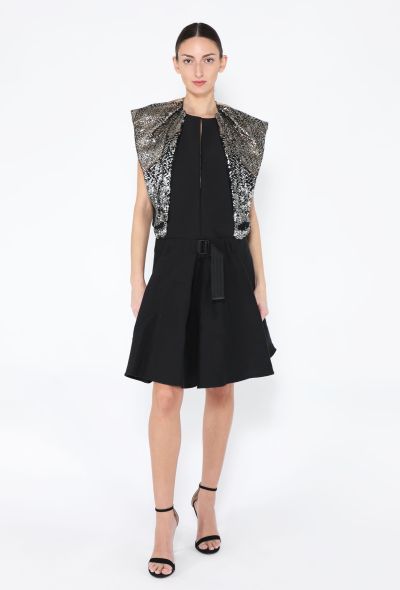 Balenciaga Resort 2012 Fluted Sequin Dress - 1