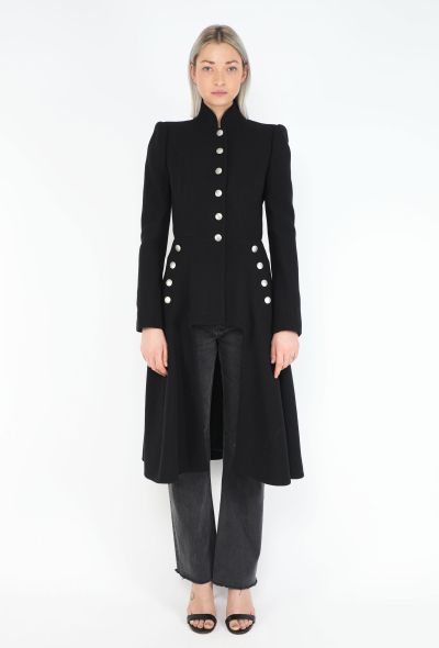 Alexander McQueen 2014 Military Cutaway Coat - 1
