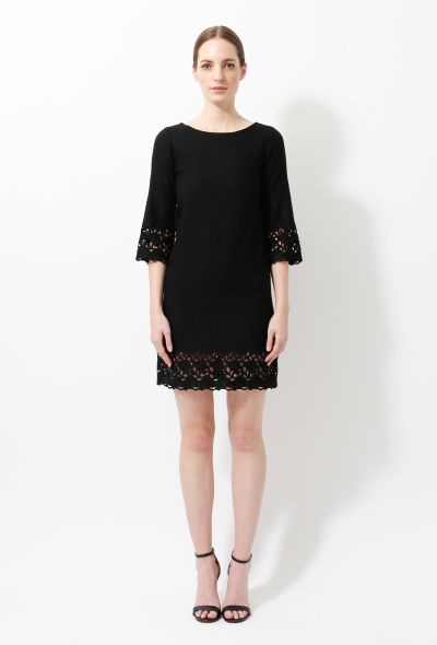                                         Collector 1969 Haute Couture Lace Dress-1