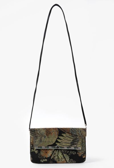 Judith Leiber Vintage Embellished Tropical Clutch - 2