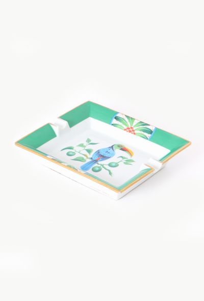 Hermès Vintage Porcelain Toucan Ashtray - 2