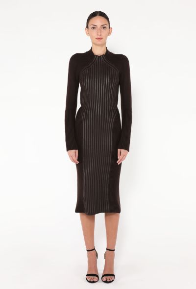 Hermès 2025 Ribbed Bodycon Dress - 1