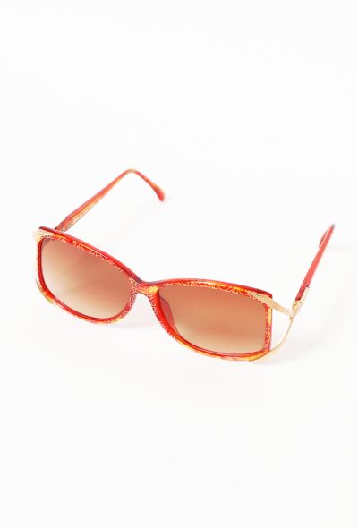                                         Vintage Graphic Frame Sunglasses-2