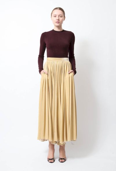                                         80's Velvet Skirt-2