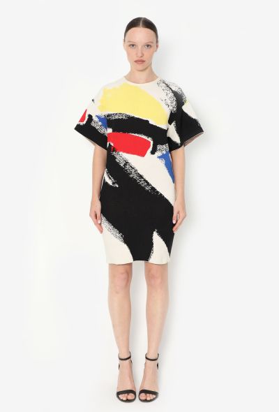 Céline S/S 2014 Brushstroke Bodycon Dress - 1 Céline S/S 2014 Brushstroke Bodycon Dress - 1