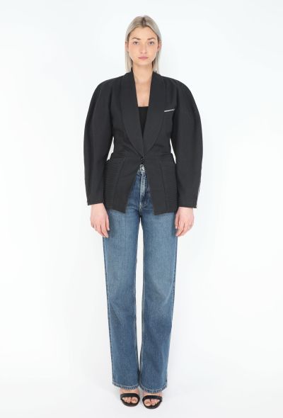 Alaïa RARE 1984 Cinched Wasp Blazer - 2