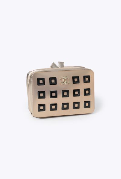 Chanel 2006 Metallic Minaudière Clutch - 2