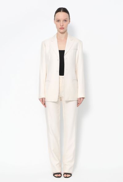 Gianni Versace '80s Embellished Silk Suit - 1