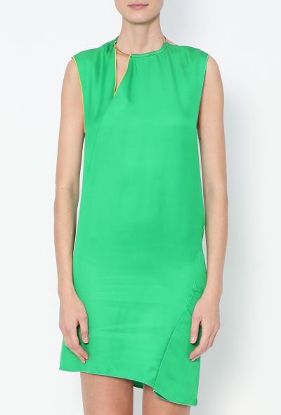 Céline 2014 Metallic Collar Shift Dress - 2 Céline 2014 Metallic Collar Shift Dress - 2