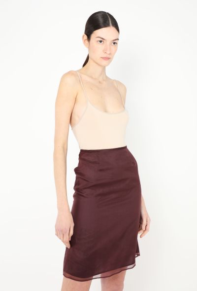 Prada 2023 Layered Organza Skirt - 1