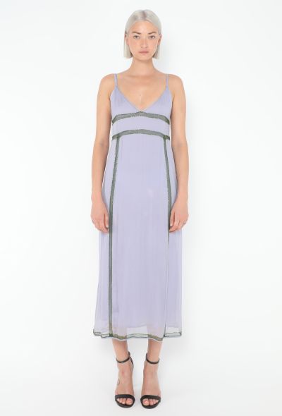 Prada COLLECTOR F/W 1996 Beaded Slip Dress - 1 Prada COLLECTOR F/W 1996 Beaded Slip Dress - 1