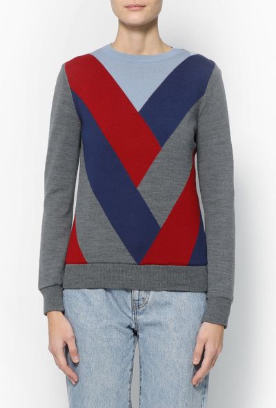 Céline F/W 2011 Cashmere Colorblock Sweater - 1
