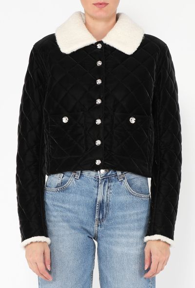 Chanel 2024 Coco Neige Quilted Bomber Jacket - 1 Chanel 2024 Coco Neige Quilted Bomber Jacket - 1