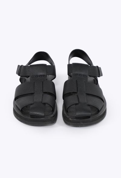 The Row 2023 Leather Fisherman Sandals - 2