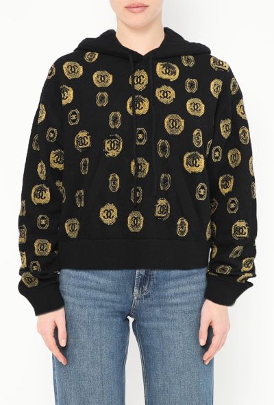 Chanel 2021 Cashmere 'CC' Emblem Hoodie Black - 1 Chanel 2021 Cashmere 'CC' Emblem Hoodie Black - 1