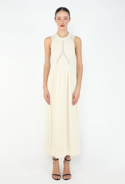 Jil Sander Pre-Fall 2023 Pointelle Knit Dress - 1