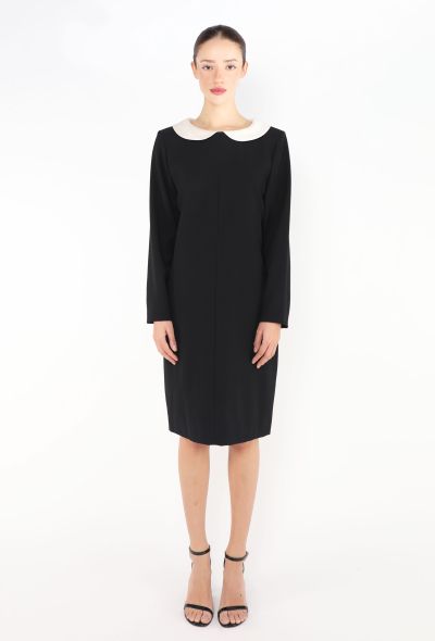 Saint Laurent F/W 1996 Contrast Shift Dress - 1