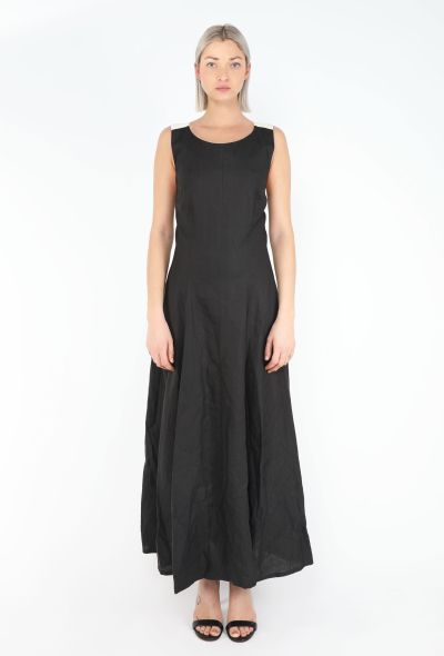 Myrene De Premonville '90s Open Back Flared Gown - 2