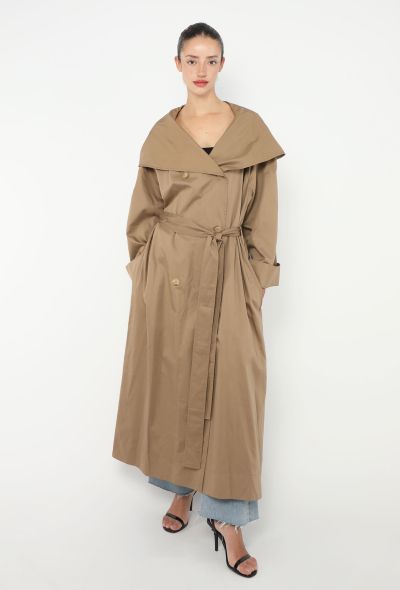 The Row S/S 2022 Augusta Belted Poplin Trench - 1