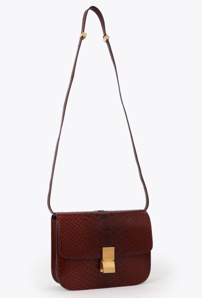 Céline Classic Box Python  Bag - 2
