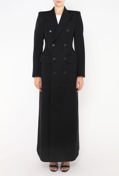 Balenciaga 2023 Wardrobe Hourglass Coat - 2