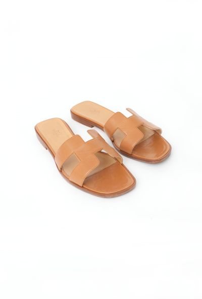 Hermès 'Oran' Leather Sandals - 2