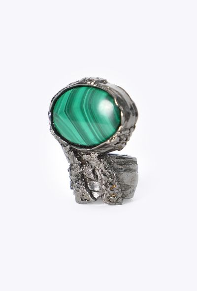 Saint Laurent 2009 Stone Artsy Ring - 2