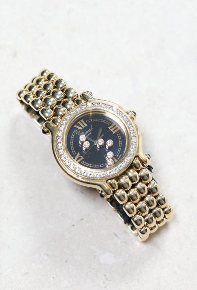 Chopard 18k Gold & Diamond 'Happy Sport' Wristwatch - 2