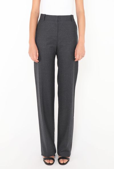 Céline Anthracite Cashmere Trousers - 2 Céline Anthracite Cashmere Trousers - 2