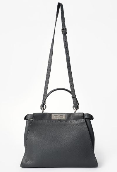 Fendi Cuoio Romano Selleria Peekaboo Bag - 2