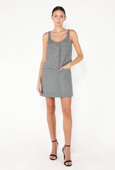 Prada 2024 Pinstripe Shift Dress - 1