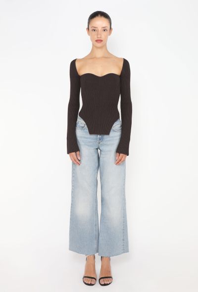Khaite 2020 Maddy Ribbed Top - 2 Khaite 2020 Maddy Ribbed Top - 2
