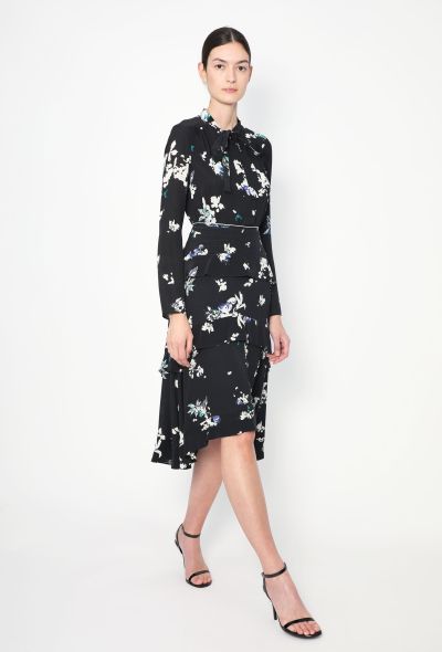 Proenza Schouler 2016 Floral Lavallière Silk Ensemble - 2 Proenza Schouler 2016 Floral Lavallière Silk Ensemble - 2