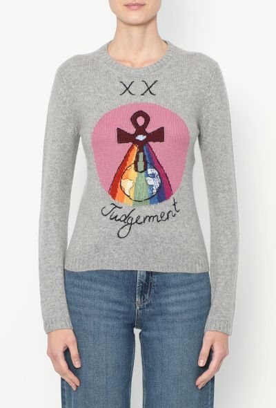 Christian Dior 2018 Graphic Cashmere Sweater - 1 Christian Dior 2018 Graphic Cashmere Sweater - 1