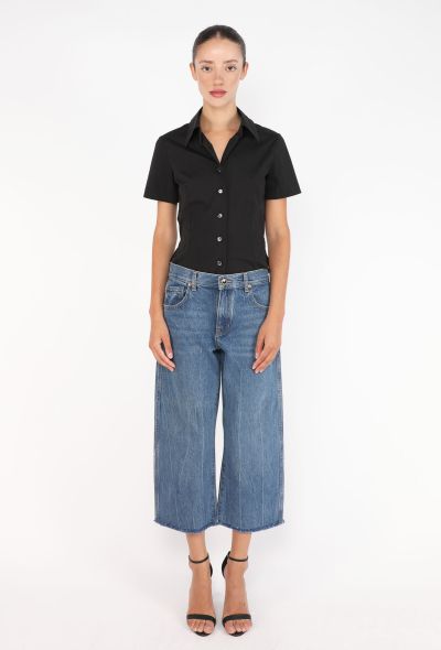 Khaite Kerrie Denim Cropped Jeans - 2
