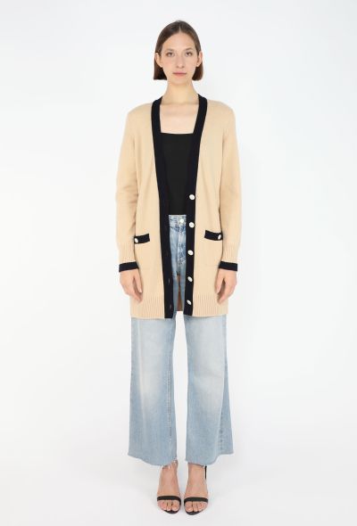 Chanel Bicolor Cashmere ‘CC’ Cardigan - 2