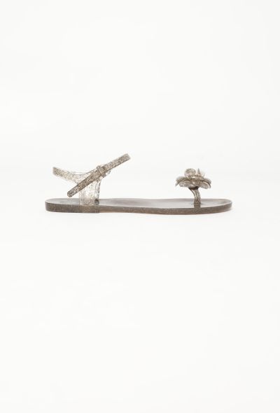 Chanel Iridescent Camélia 'CC' Sandals - 1 Chanel Iridescent Camélia 'CC' Sandals - 1